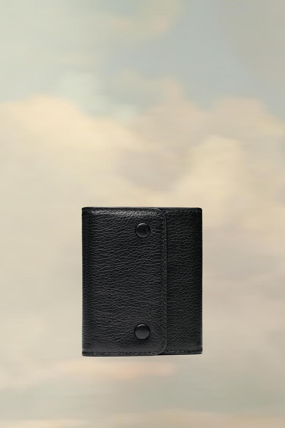 Black Maison Margiela Leather Card Case | AU_MM81468