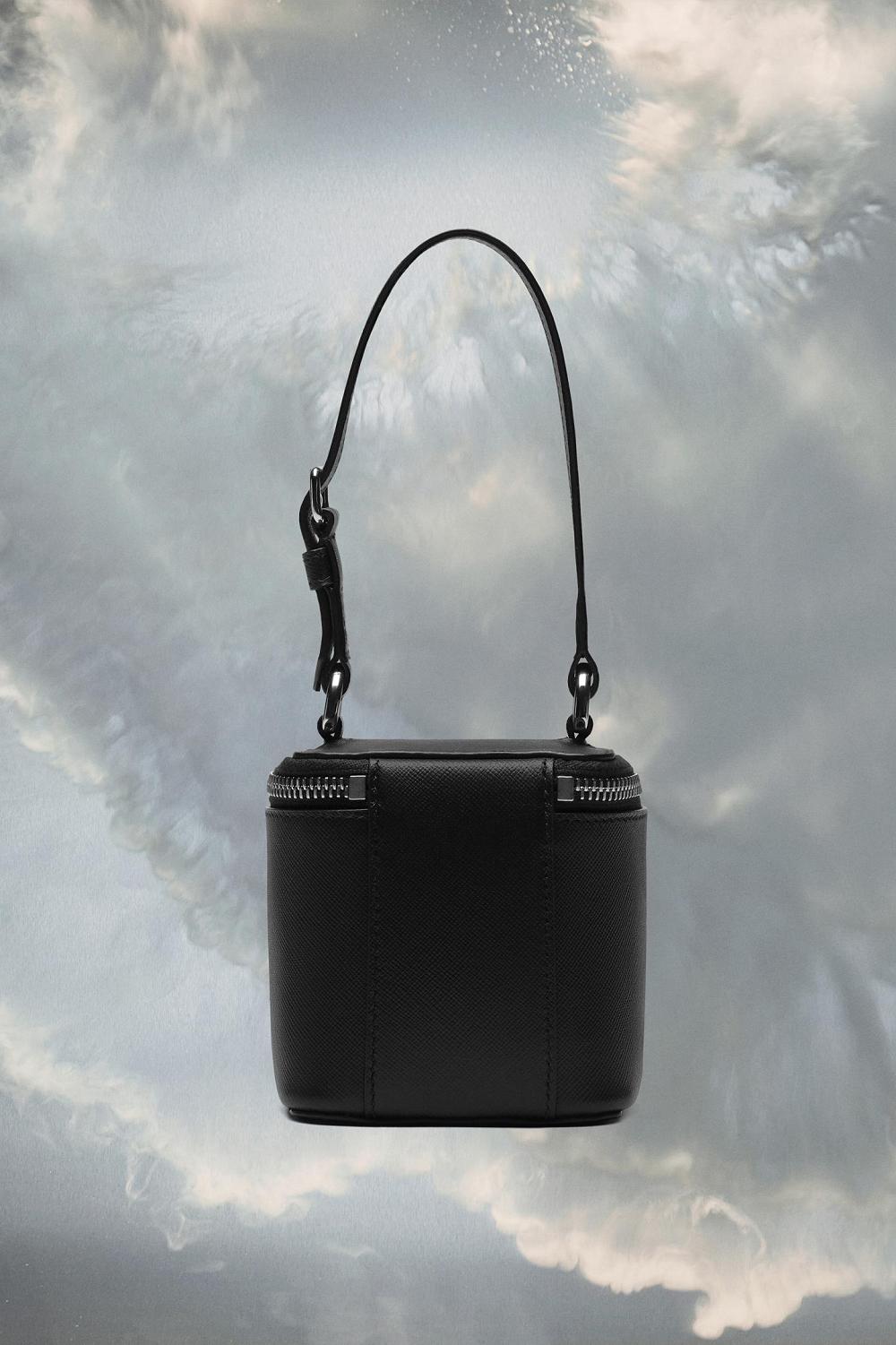 Black Maison Margiela Mini Box Bag | AU_MM16119