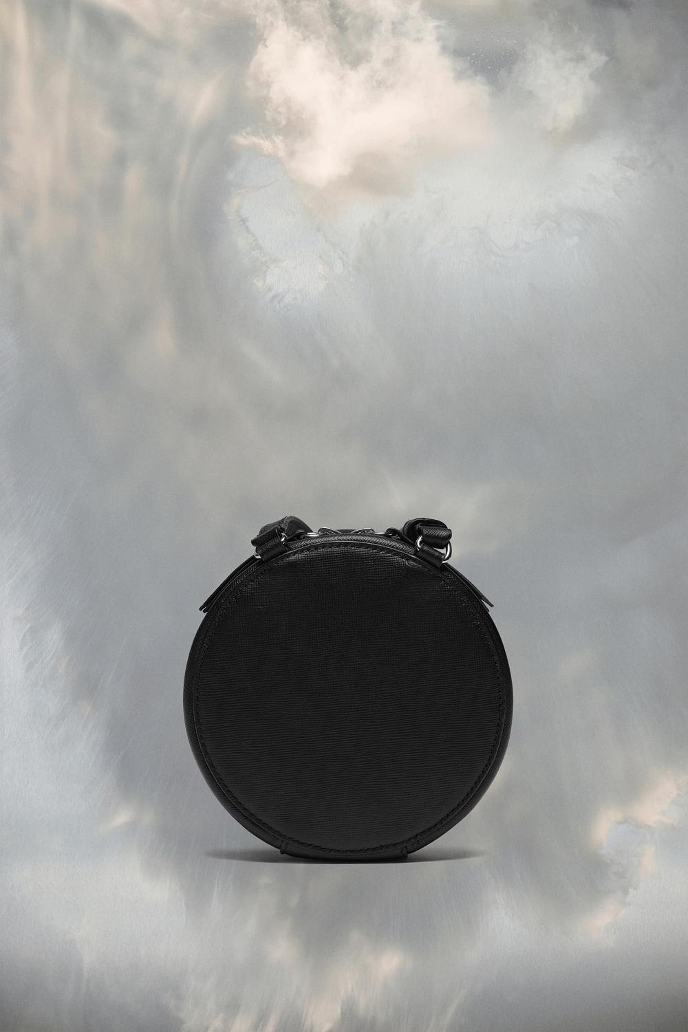 Black Maison Margiela Mini Round Bag | AU_MM96532