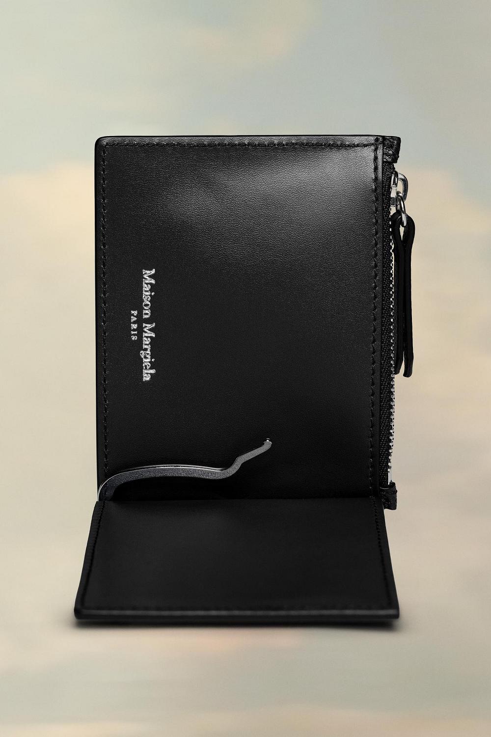 Black Maison Margiela Money Clip Wallet | AU_MM30273