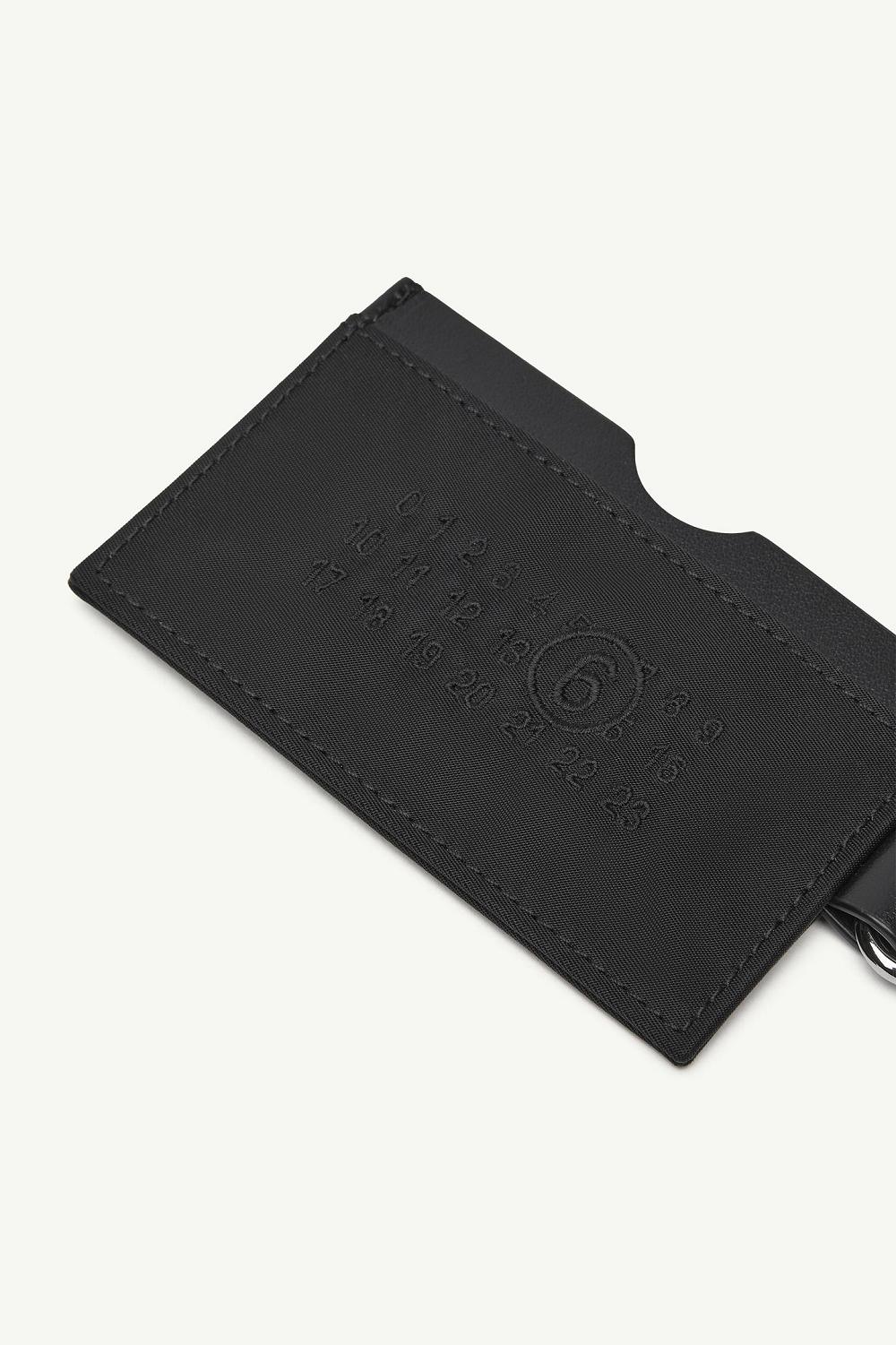 Black Maison Margiela Numeric Card Holder | AU_MM81399