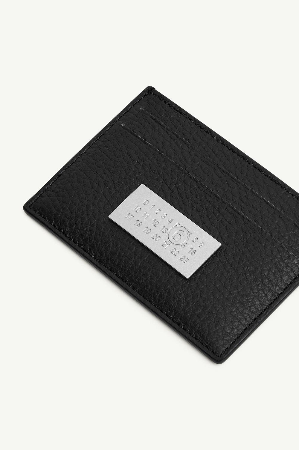 Black Maison Margiela Numeric Cardholder | AU_MM39810