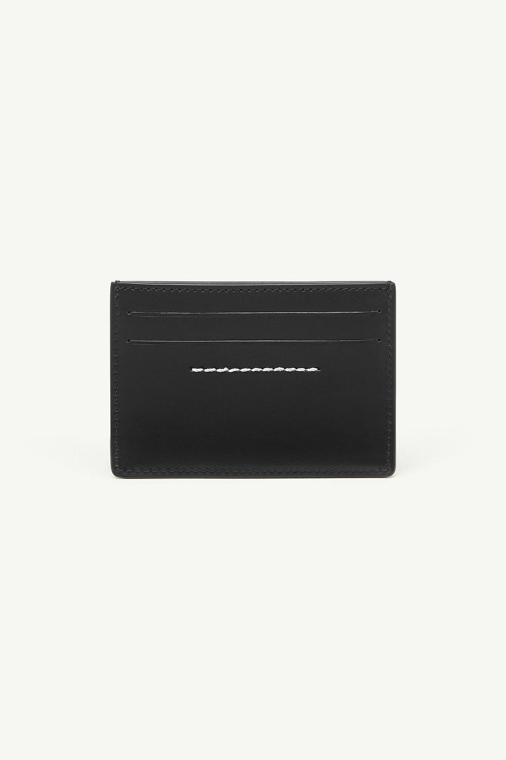 Black Maison Margiela Numeric Cardholder | AU_MM83373