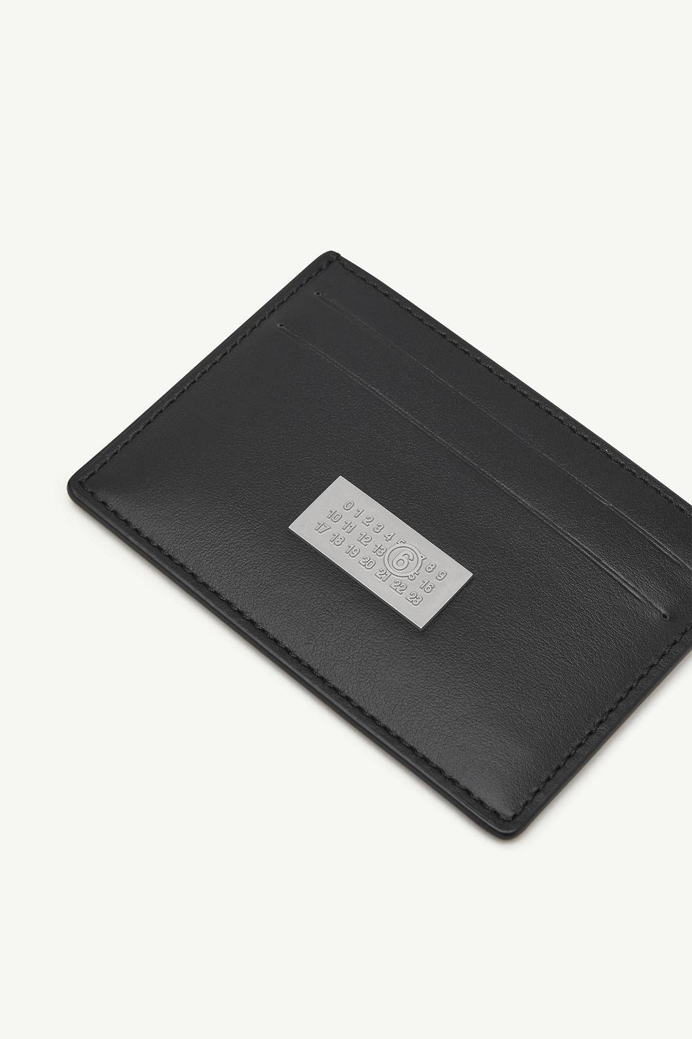 Black Maison Margiela Numeric Cardholder | AU_MM83373