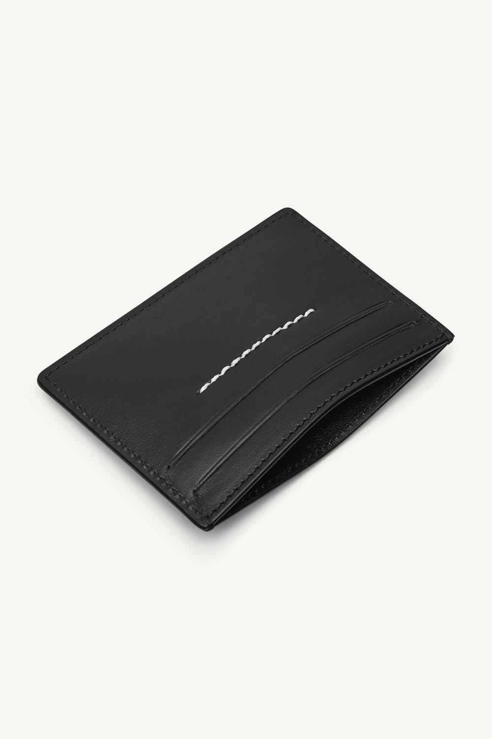 Black Maison Margiela Numeric Cardholder | AU_MM83373