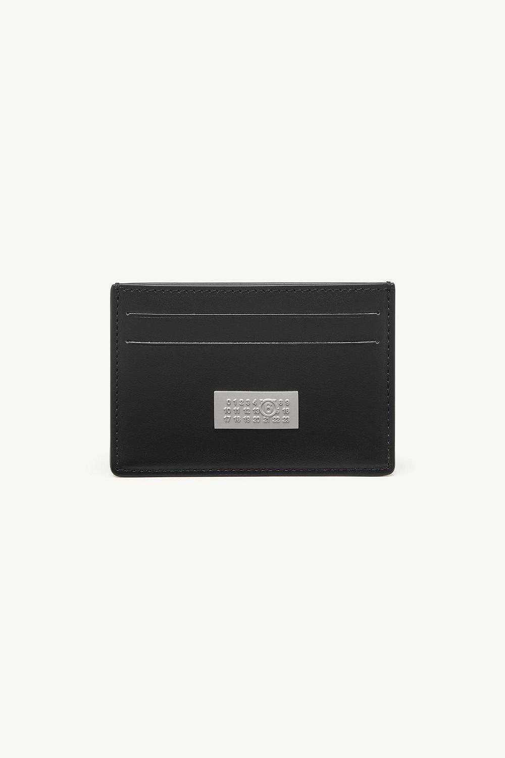 Black Maison Margiela Numeric Cardholder | AU_MM83373