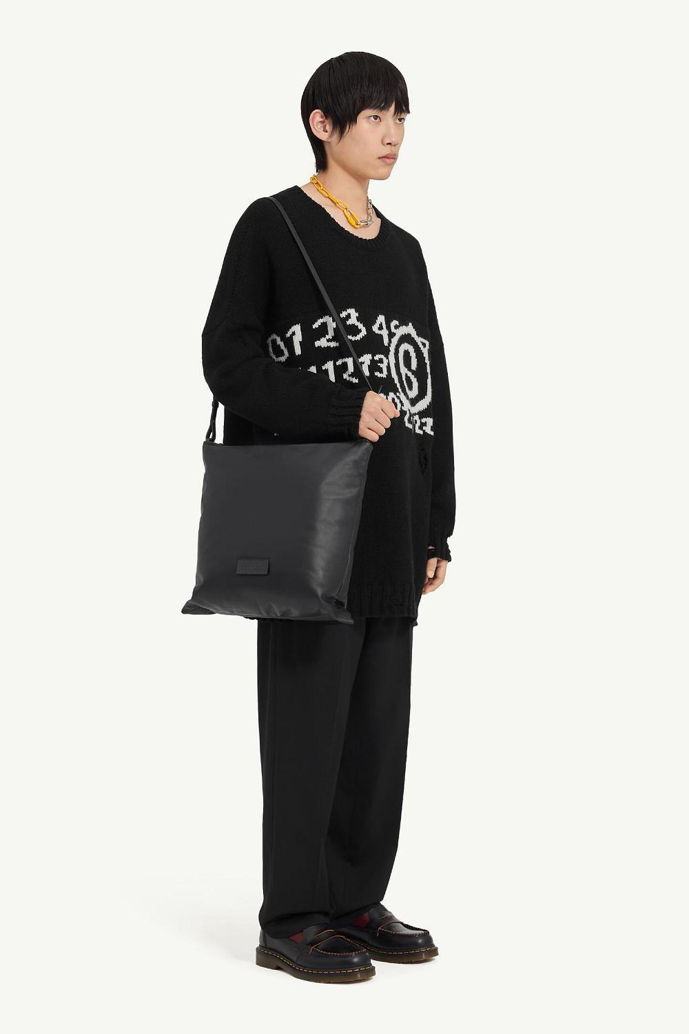 Black Maison Margiela Numeric Jumper | AU_MM68850