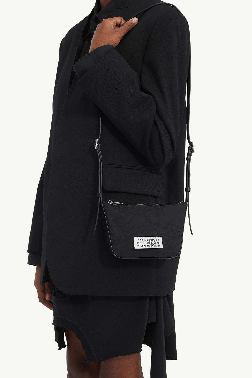 Black Maison Margiela Numeric Shoulder Bag Mini | AU_MM56927