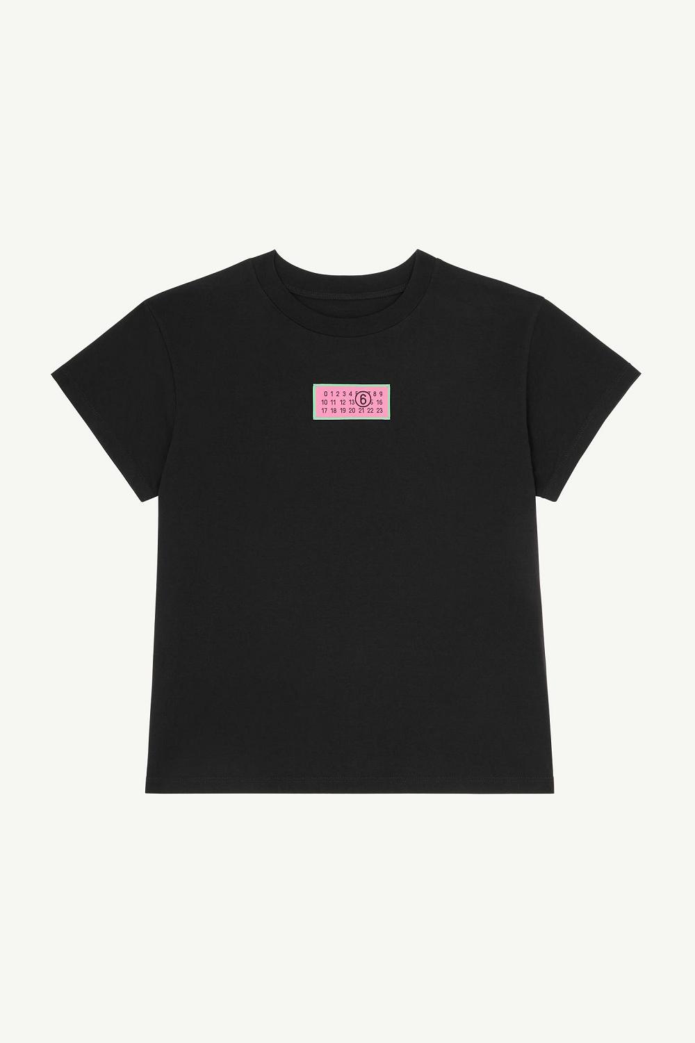 Black Maison Margiela Numeric T-shirt | AU_MM86015