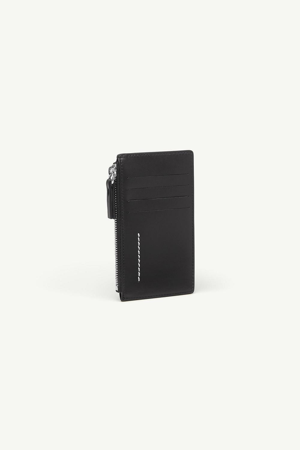 Black Maison Margiela Numeric Zipped Cardholder | AU_MM97830