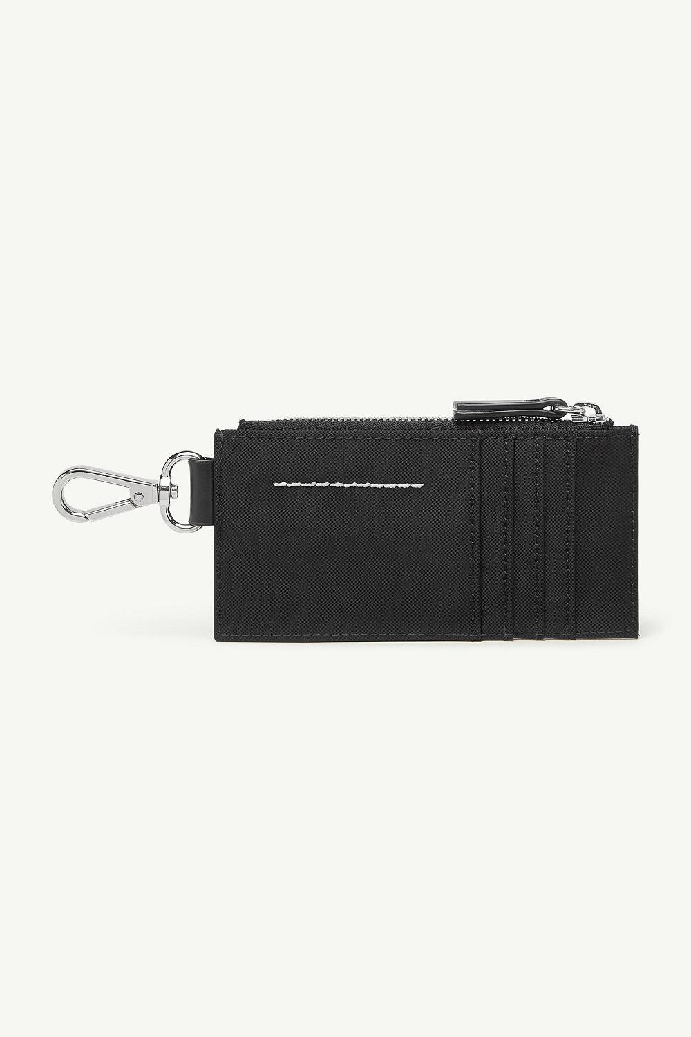 Black Maison Margiela Numeric Zipped Card Holder | AU_MM12175