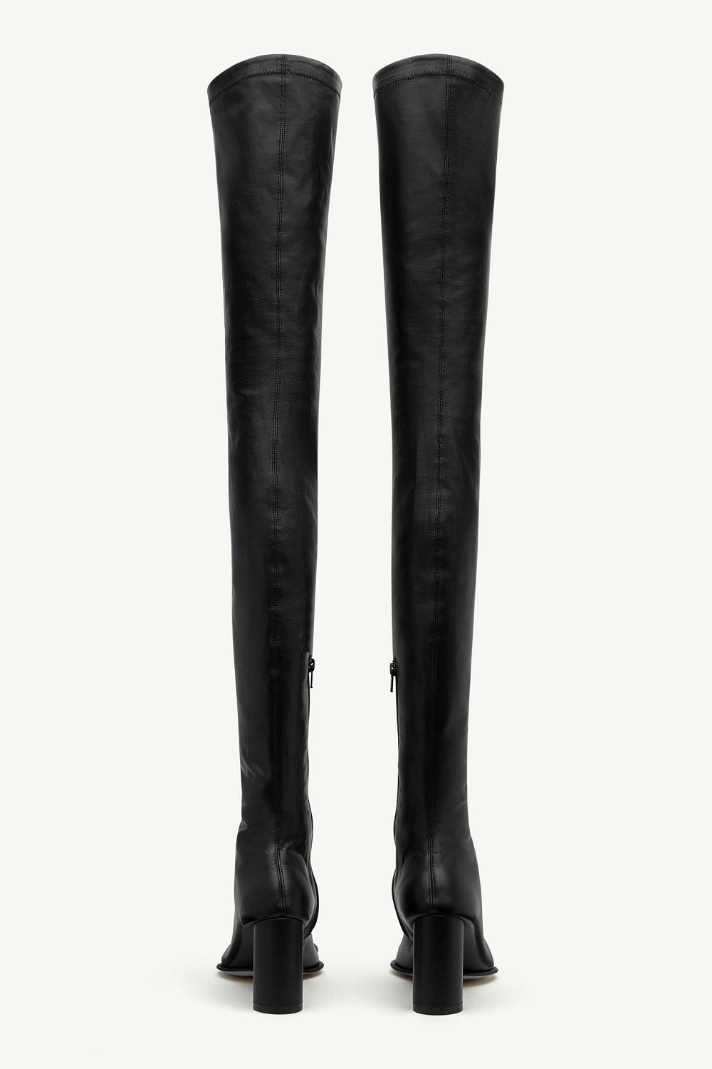 Black Maison Margiela Over-the-knee Boots | AU_MM92111