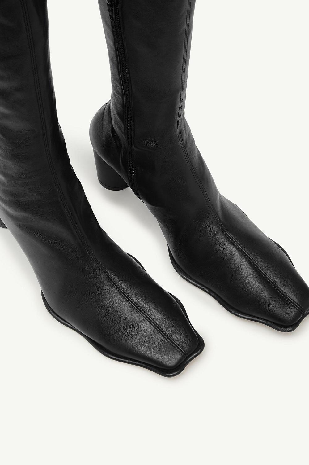 Black Maison Margiela Over-the-knee Boots | AU_MM92111