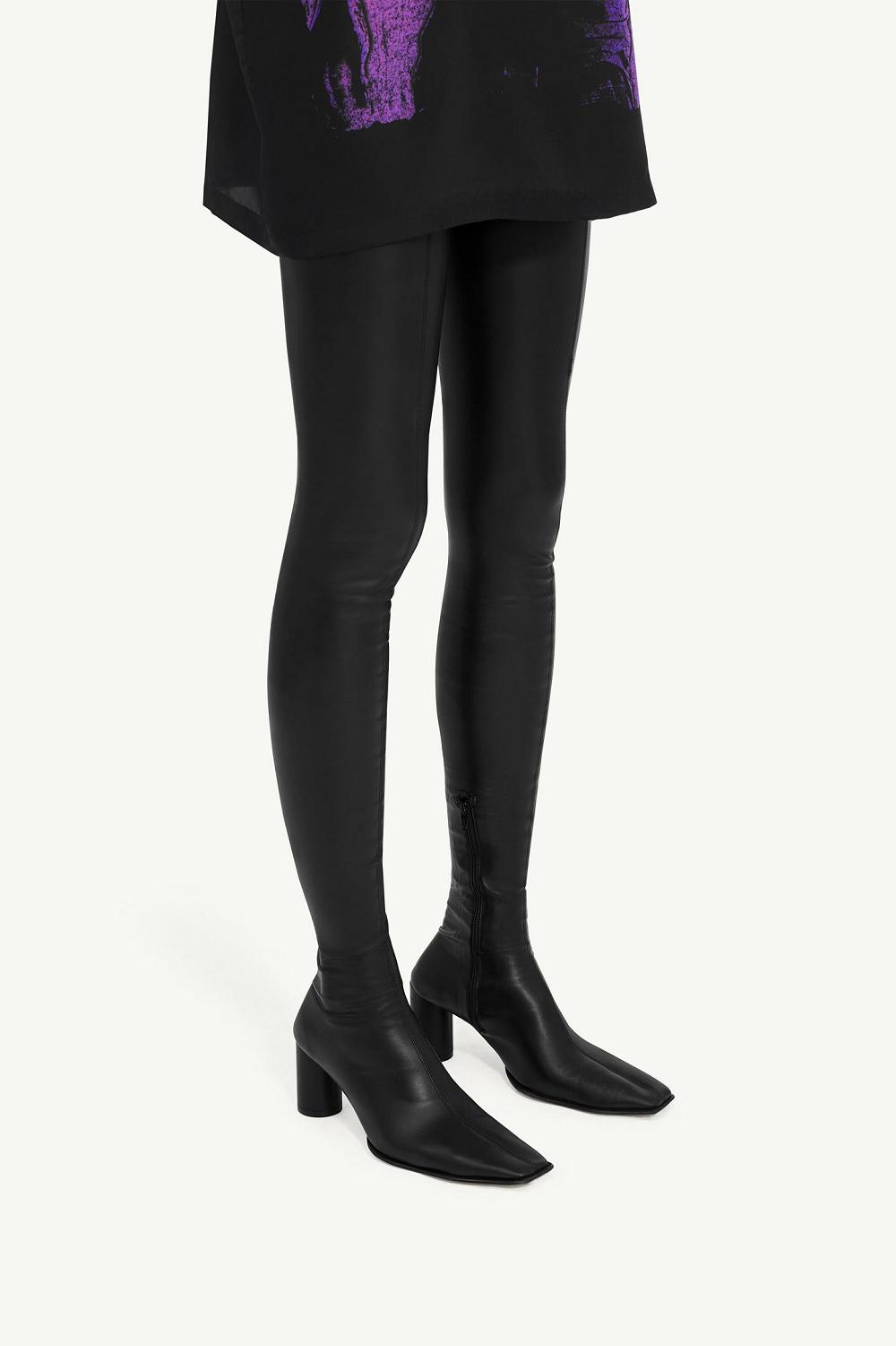 Black Maison Margiela Over-the-knee Boots | AU_MM92111