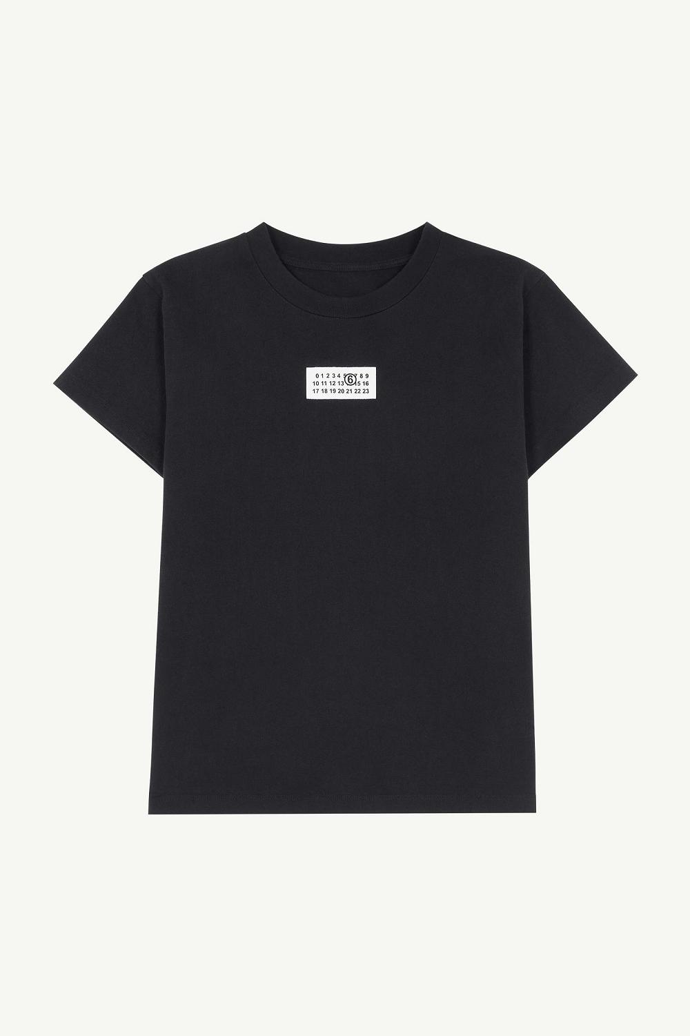 Black Maison Margiela Print T-shirt | AU_MM42655