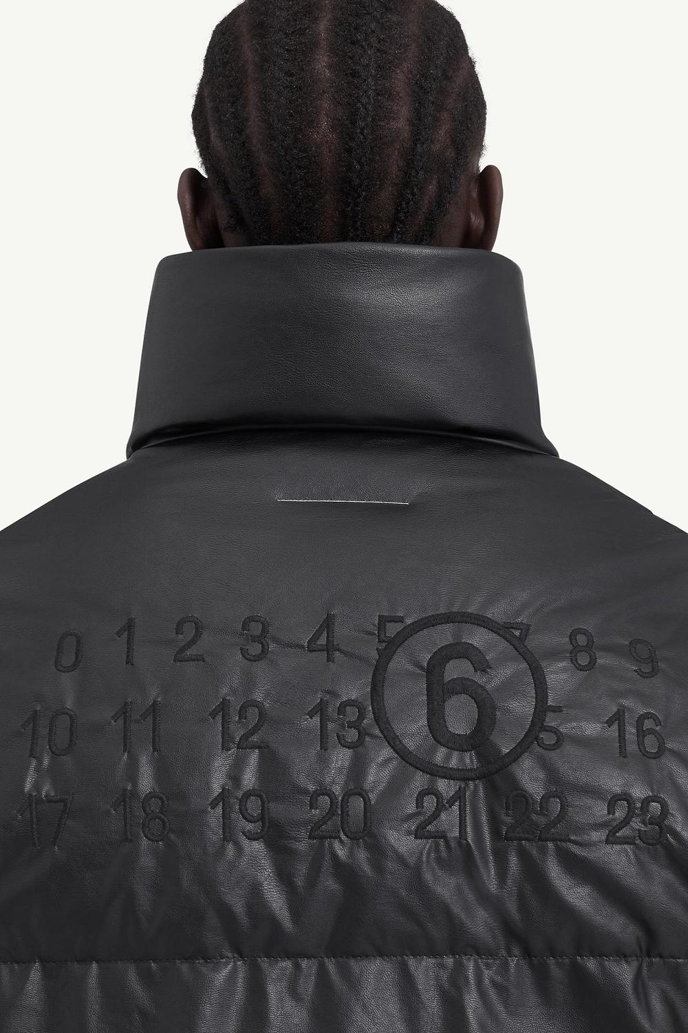 Black Maison Margiela Puffer Jacket | AU_MM33922