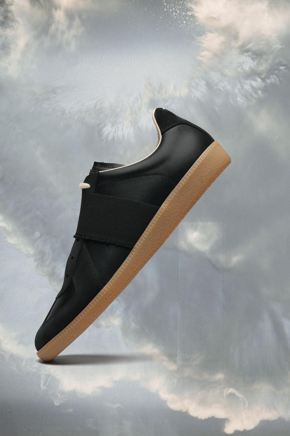 Black Maison Margiela Replica Elastic Band Sneaker | AU_MM81474