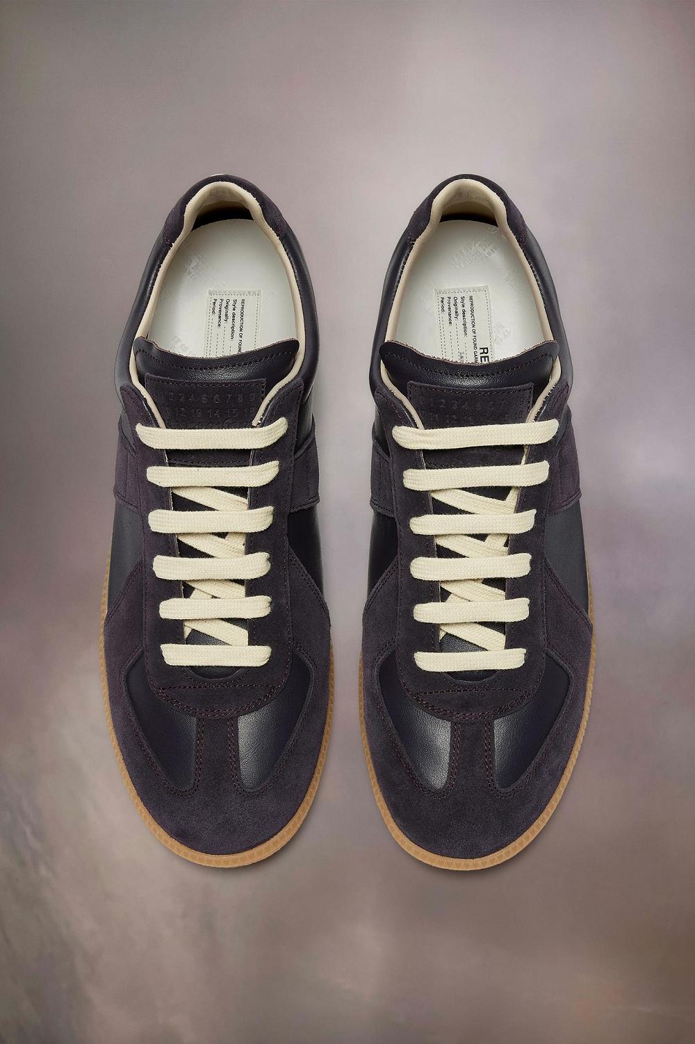 Black Maison Margiela Replica Sneakers | AU_MM31344