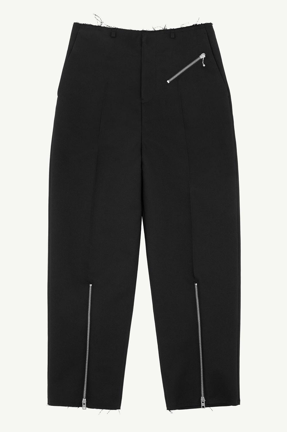 Black Maison Margiela Straight-leg Trousers | AU_MM58796