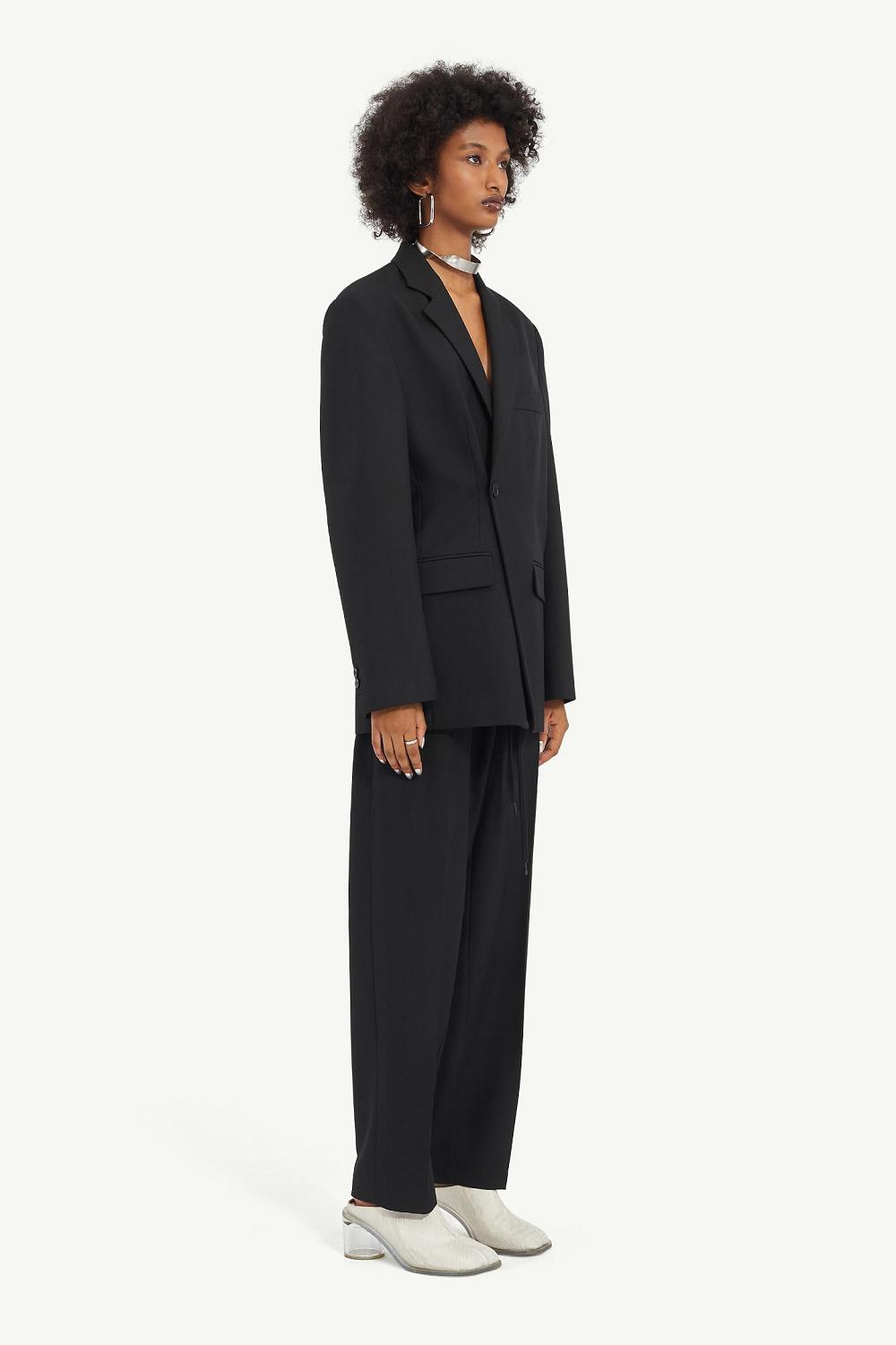 Black Maison Margiela Suit Jacket | AU_MM29762