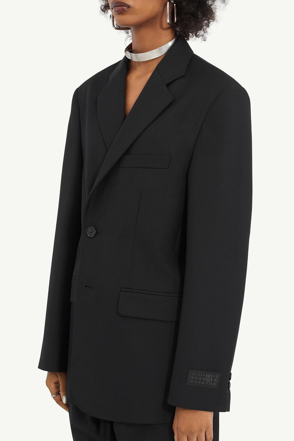 Black Maison Margiela Suit Jacket | AU_MM29762