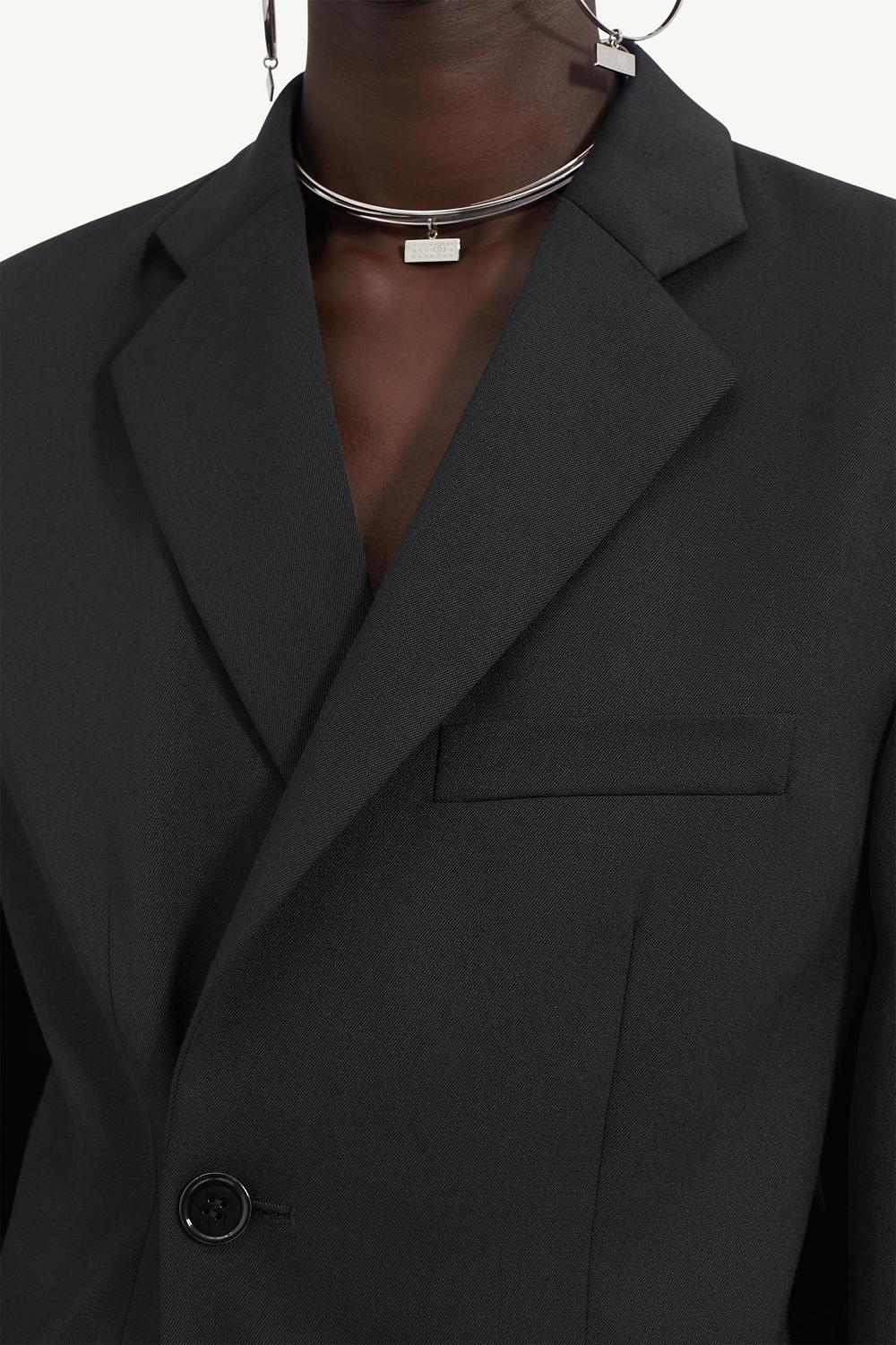 Black Maison Margiela Suit Jacket | AU_MM62309