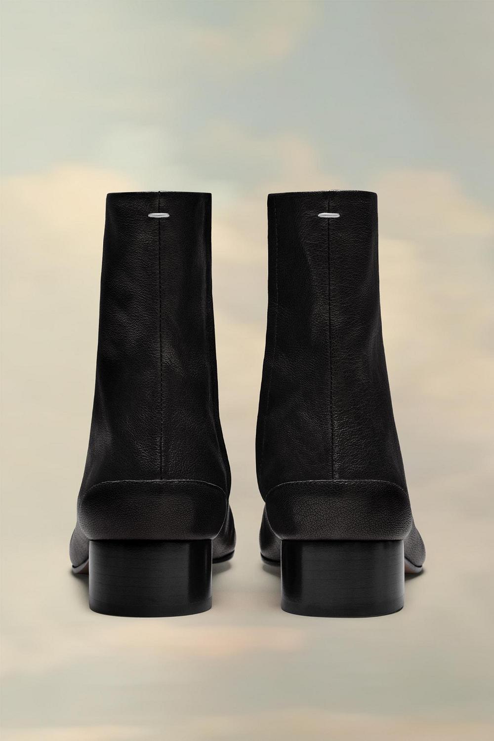 Black Maison Margiela Tabi Ankle Boots | AU_MM46446