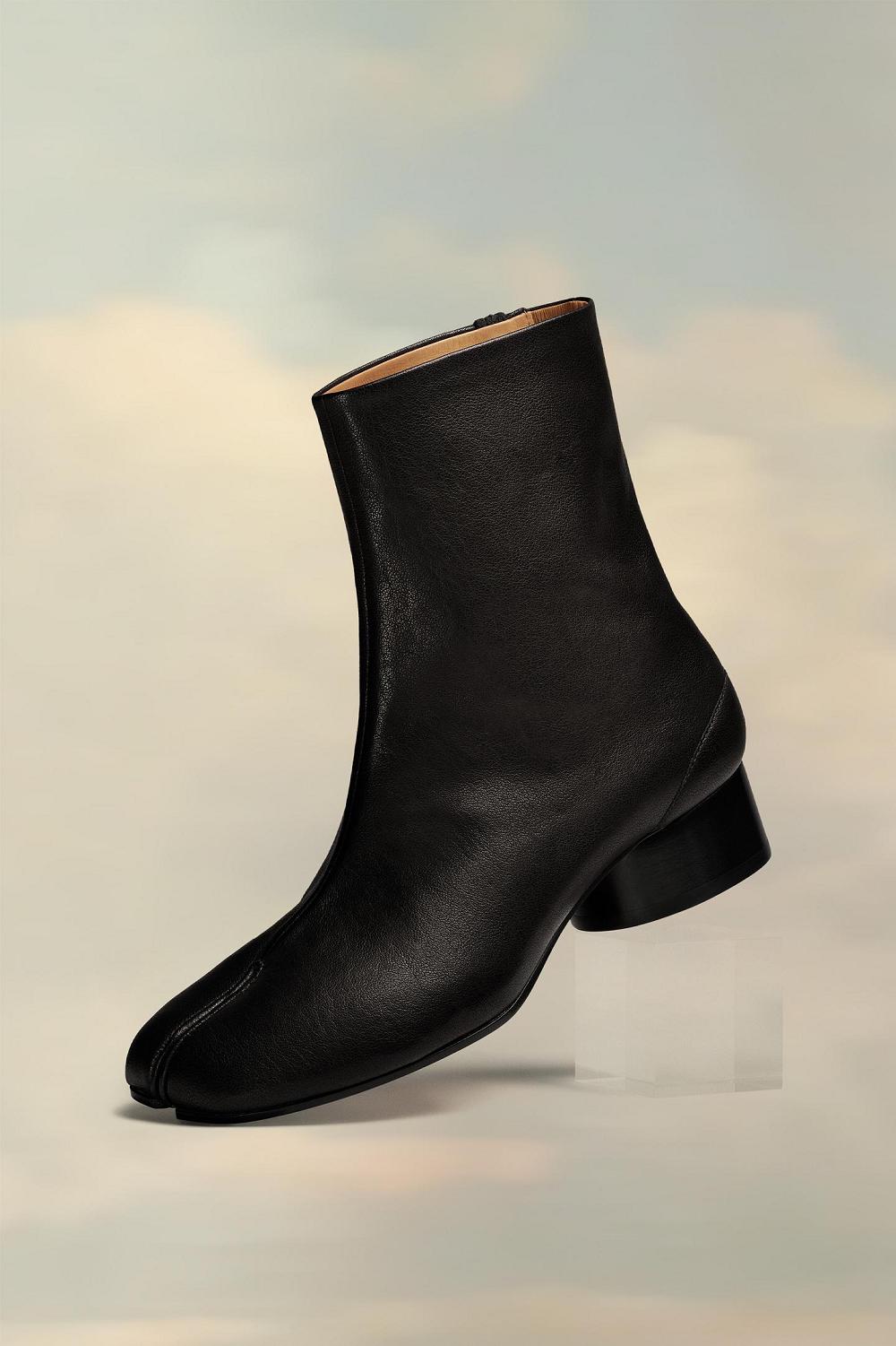 Black Maison Margiela Tabi Ankle Boots | AU_MM46446