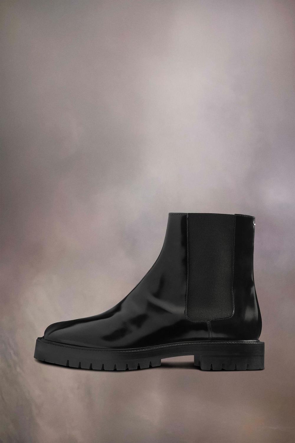 Black Maison Margiela Tabi Chelsea Boot | AU_MM41544