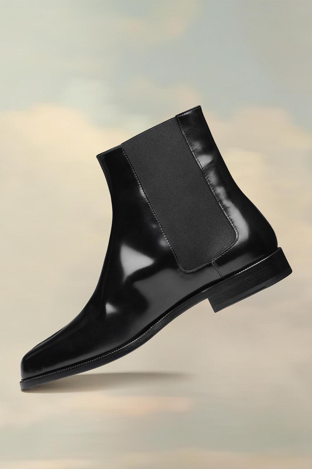 Black Maison Margiela Tabi Chelsea Boots | AU_MM13868