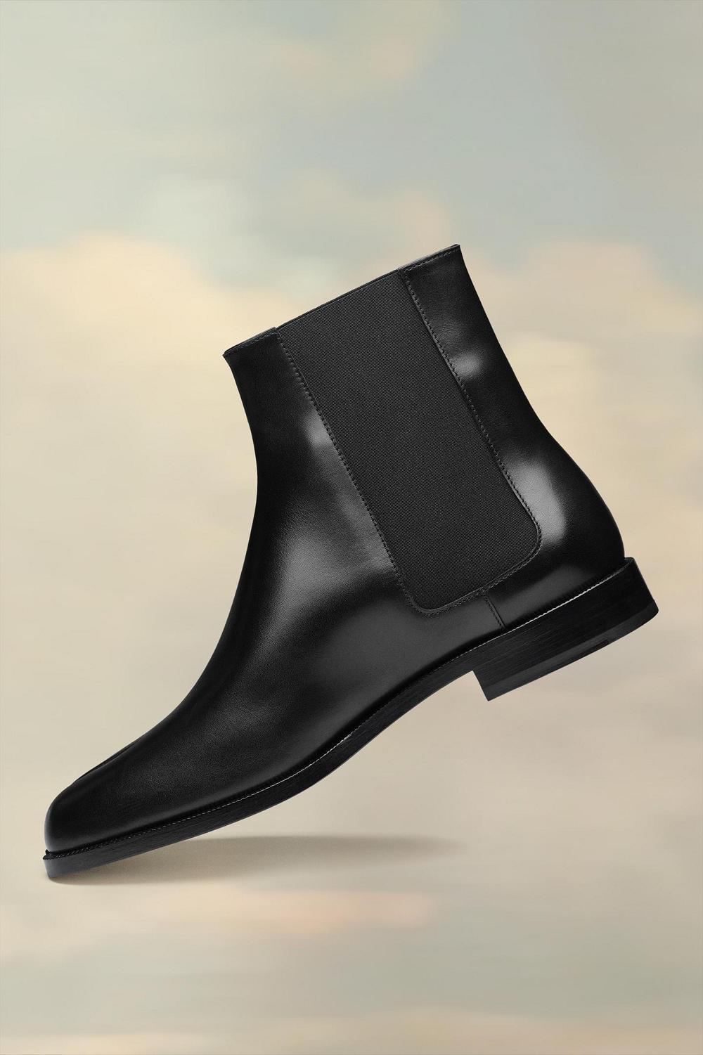 Black Maison Margiela Tabi Chelsea Boots | AU_MM13275