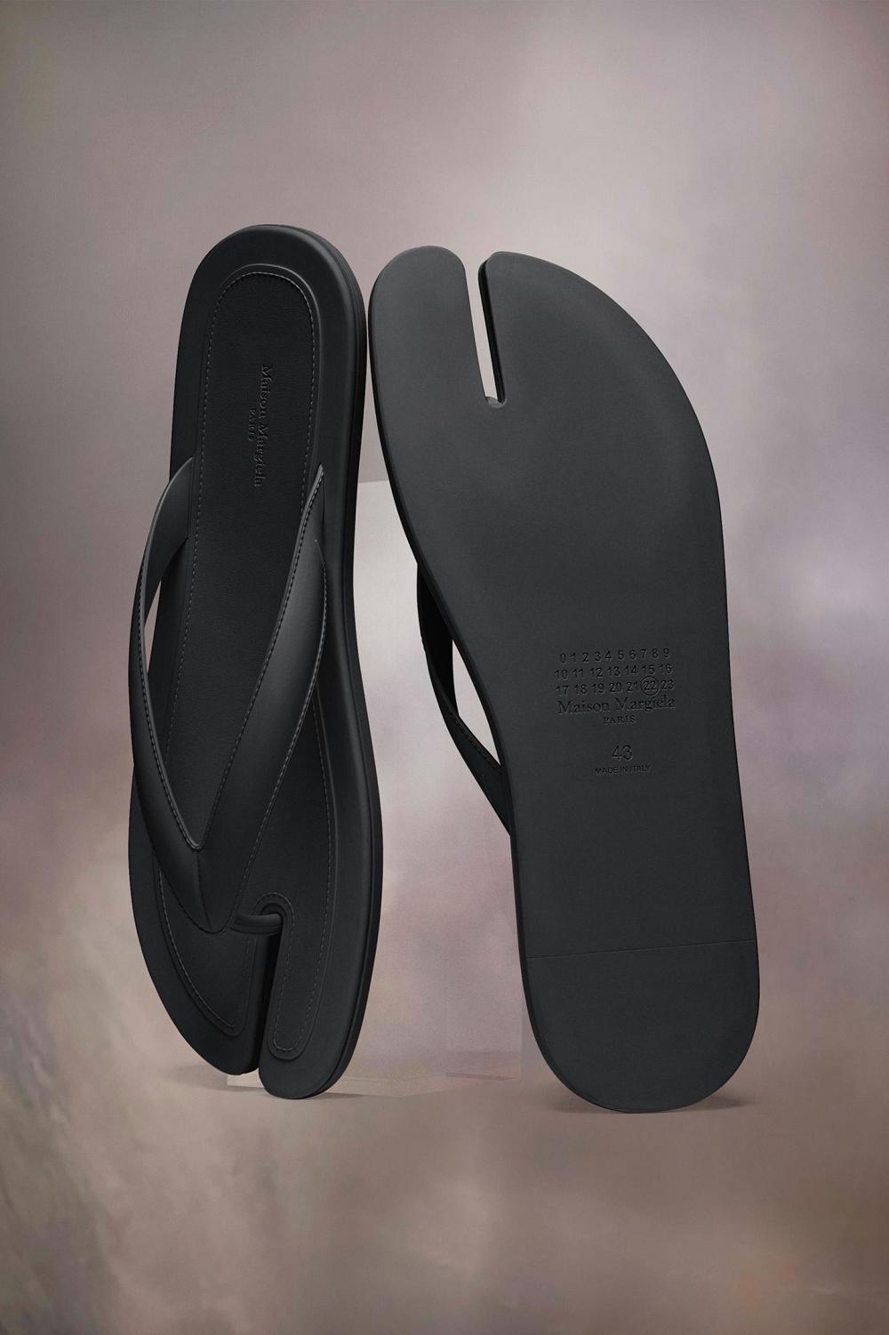 Black Maison Margiela Tabi Flip-flops | AU_MM40698