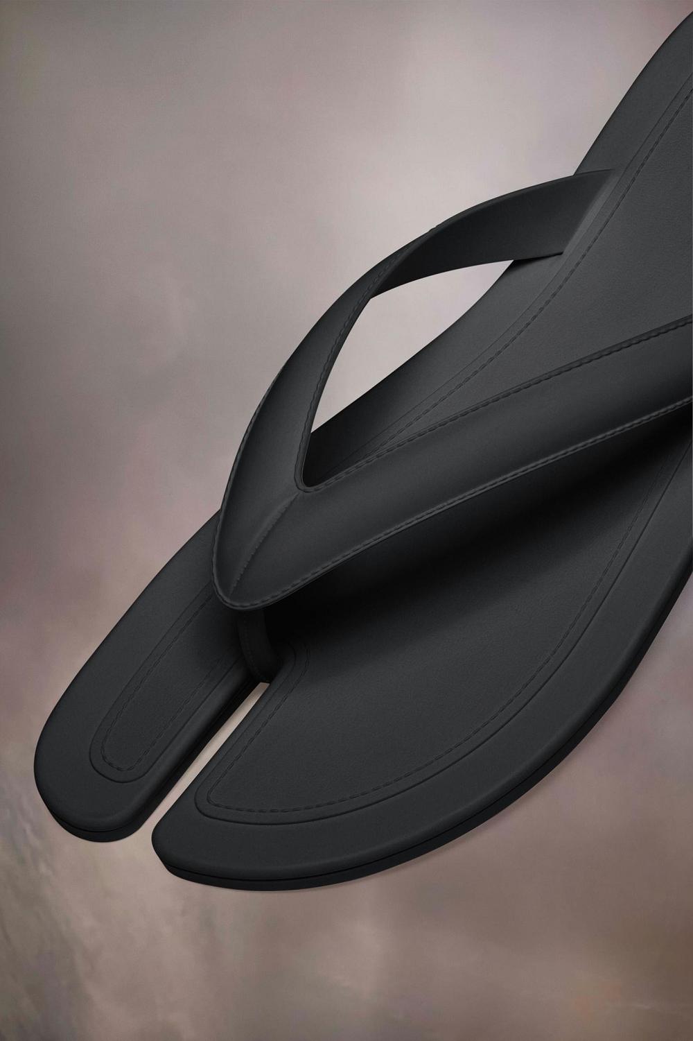 Black Maison Margiela Tabi Flip-flops | AU_MM40698