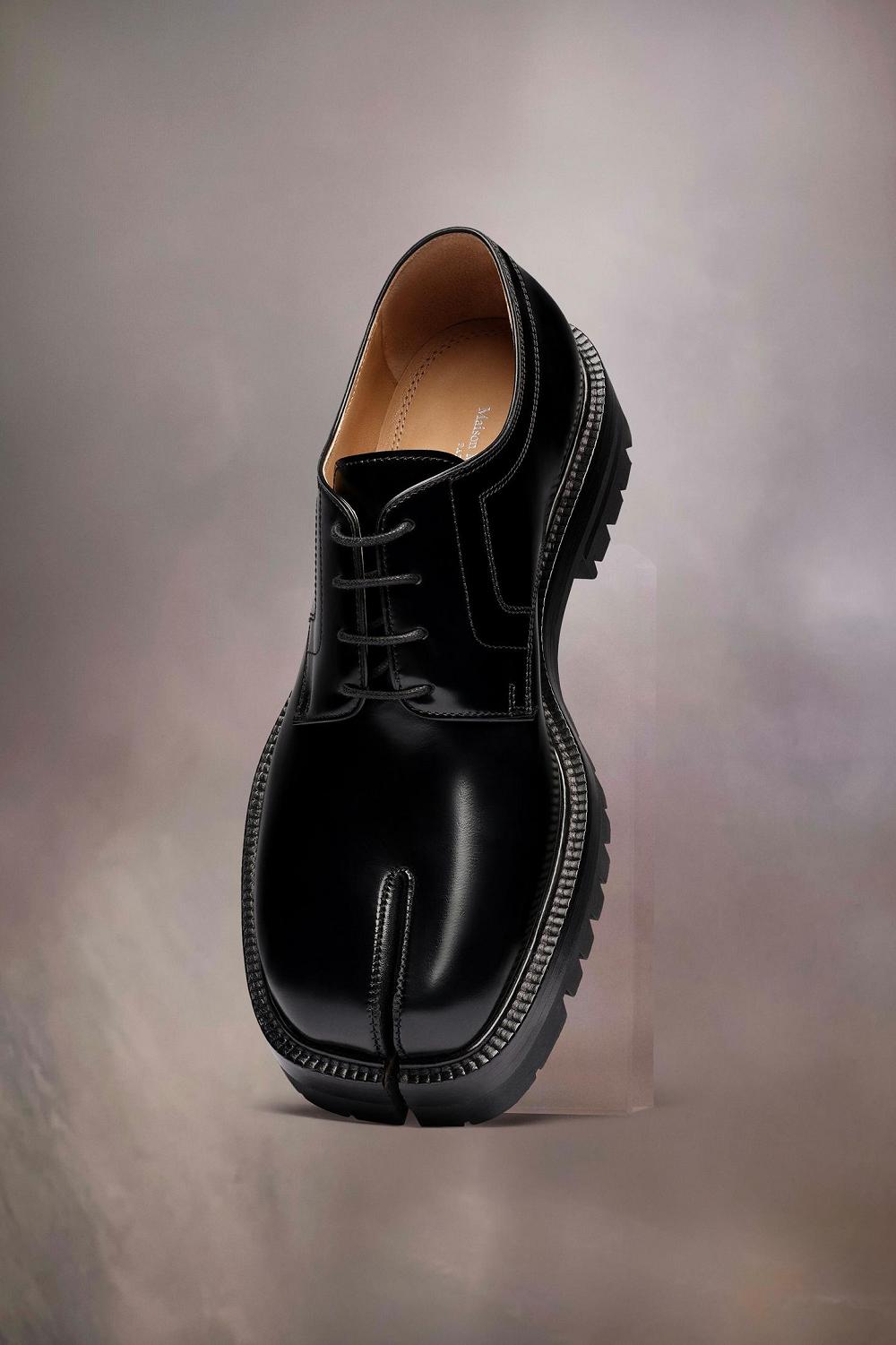 Black Maison Margiela Tabi Lace-ups | AU_MM68173