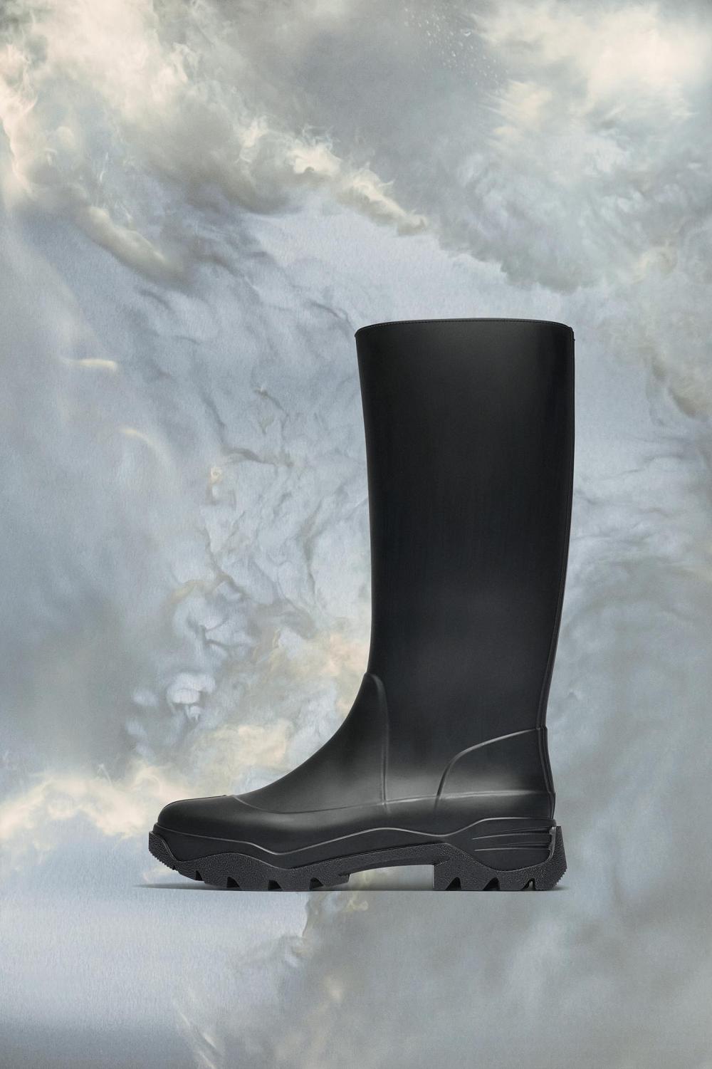 Black Maison Margiela Tabi Rain Boots | AU_MM23499