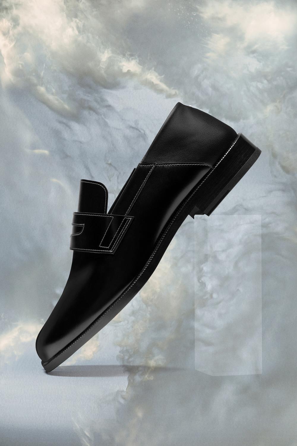 Black Maison Margiela Tabi Slip-on | AU_MM18340