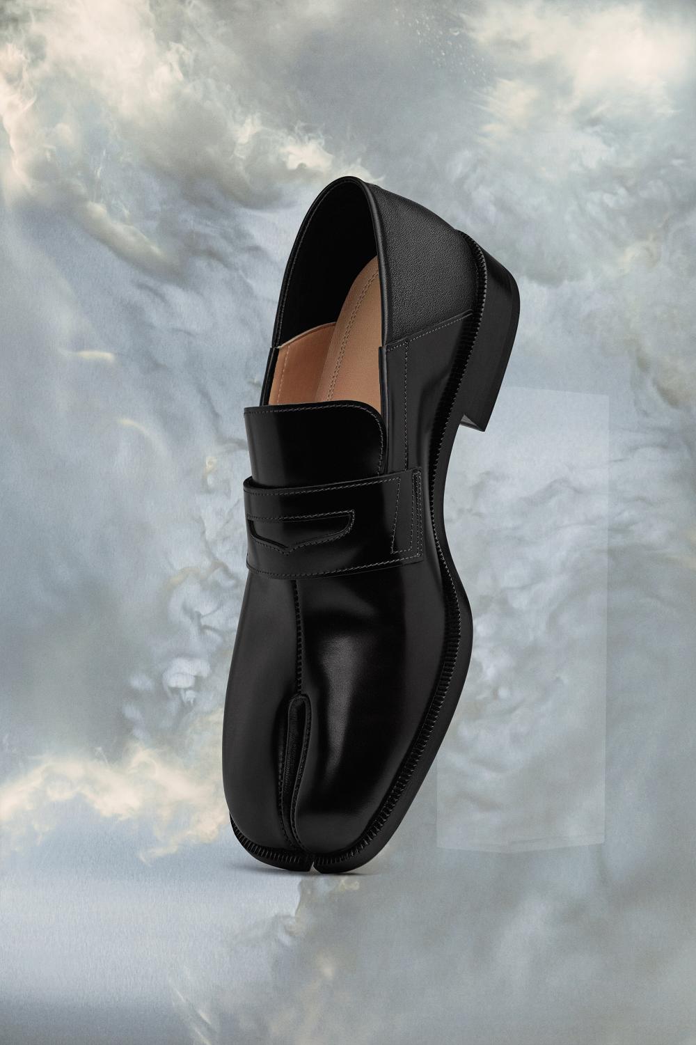 Black Maison Margiela Tabi Slip-on | AU_MM18340