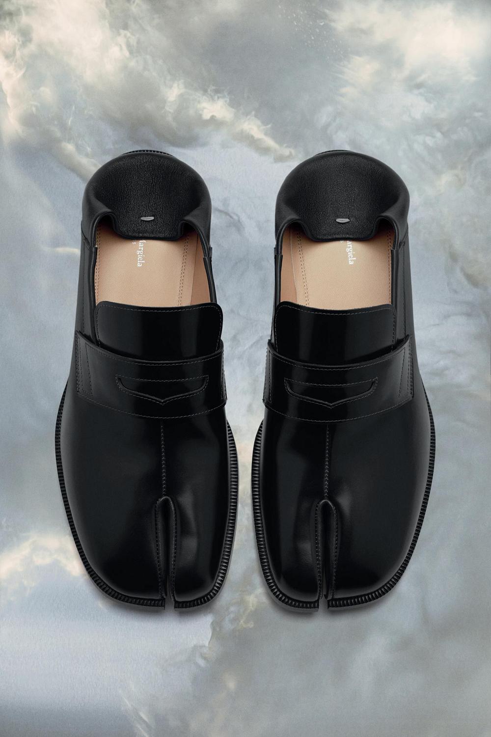 Black Maison Margiela Tabi Slip-on | AU_MM98893