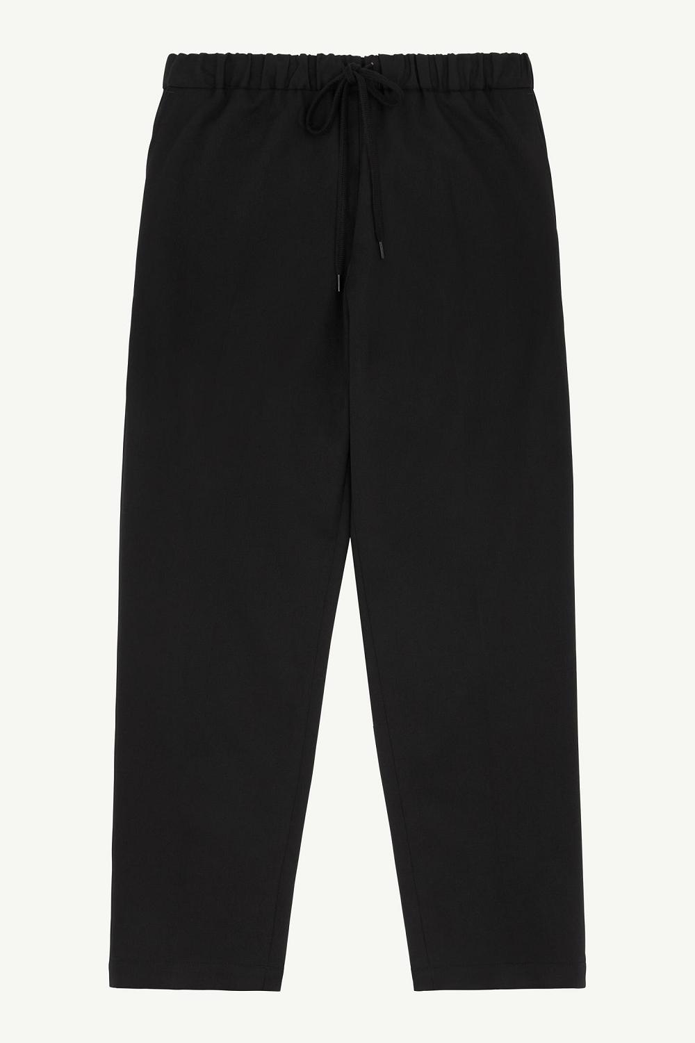 Black Maison Margiela Tailoring Wool Trousers | AU_MM63834