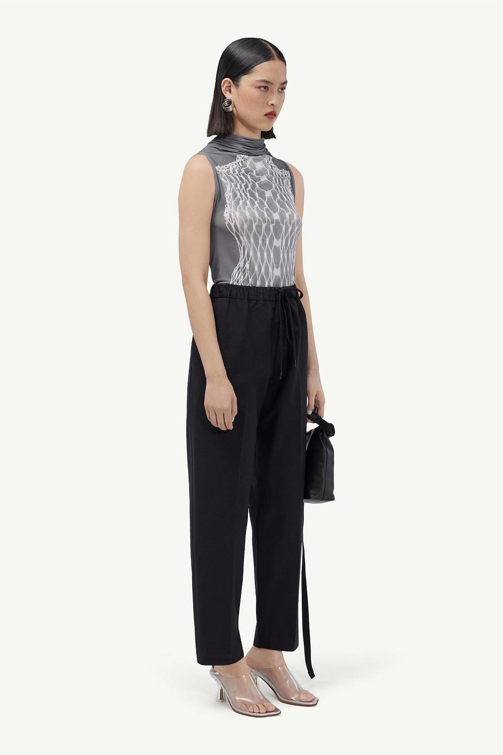 Black Maison Margiela Trousers | AU_MM70395