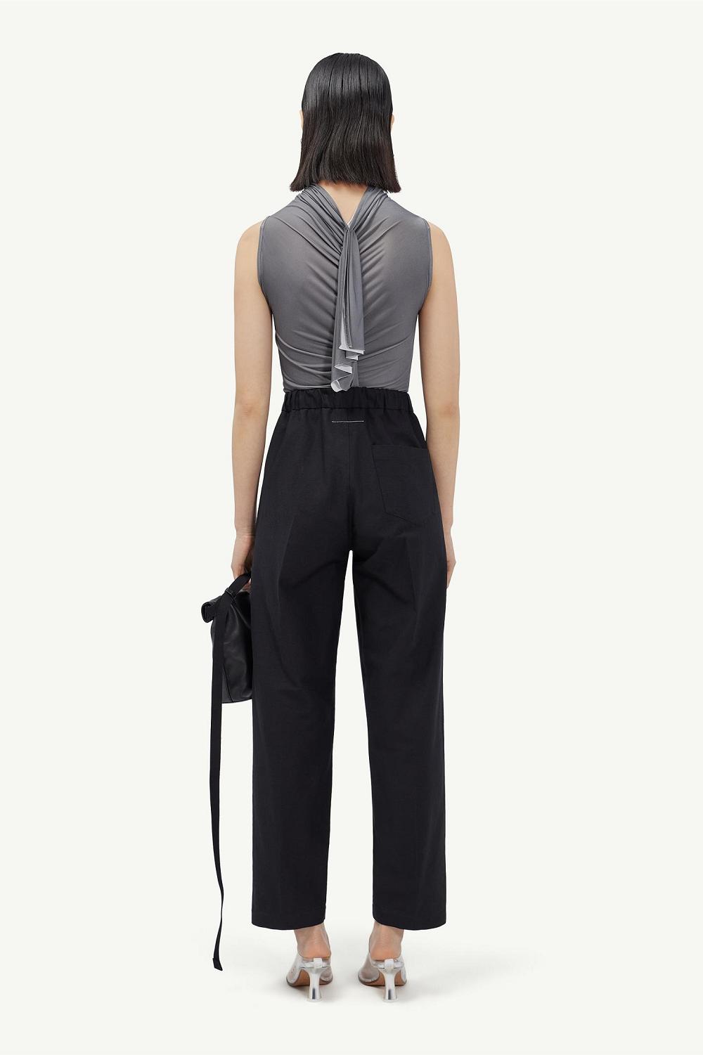 Black Maison Margiela Trousers | AU_MM70395