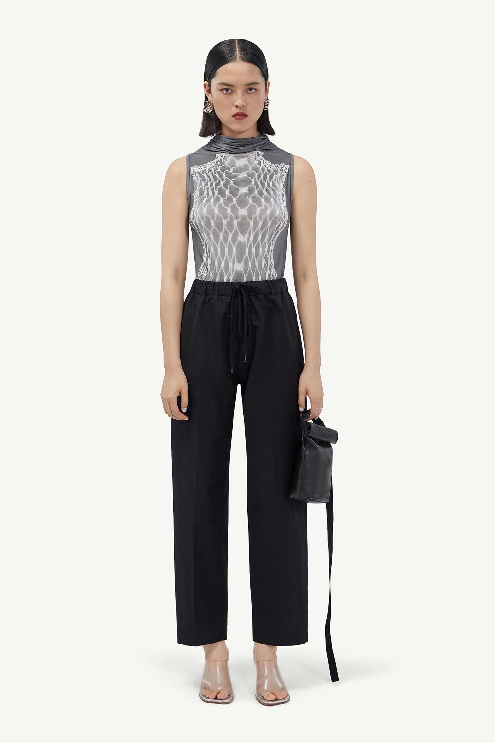 Black Maison Margiela Trousers | AU_MM70395