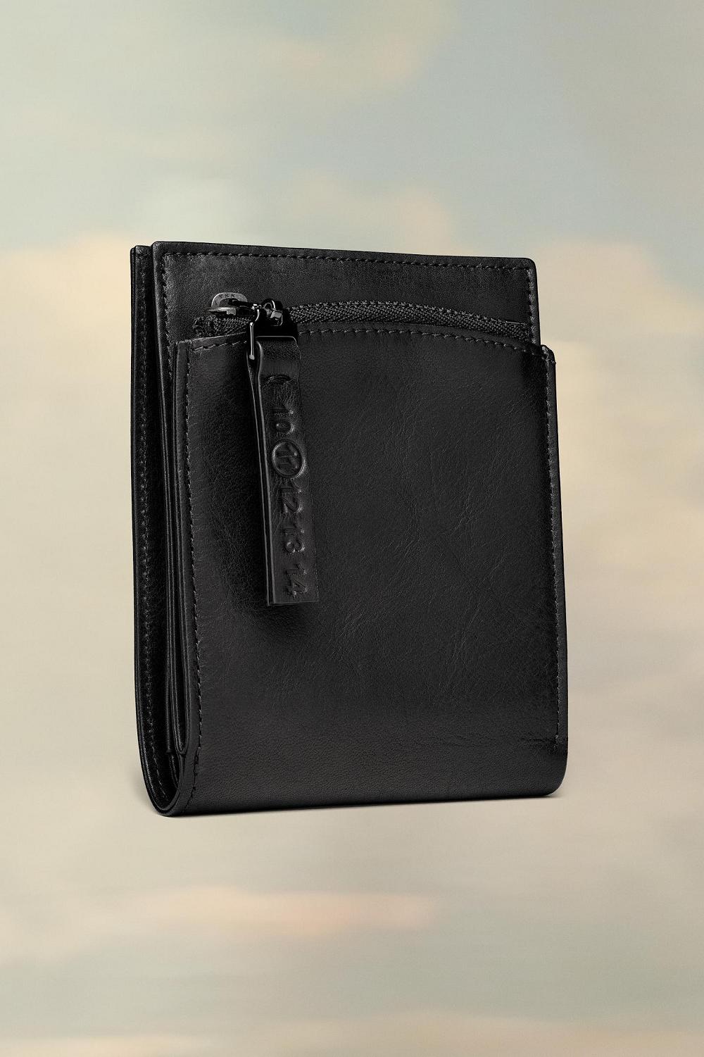 Black Maison Margiela Zip Wallet | AU_MM48935