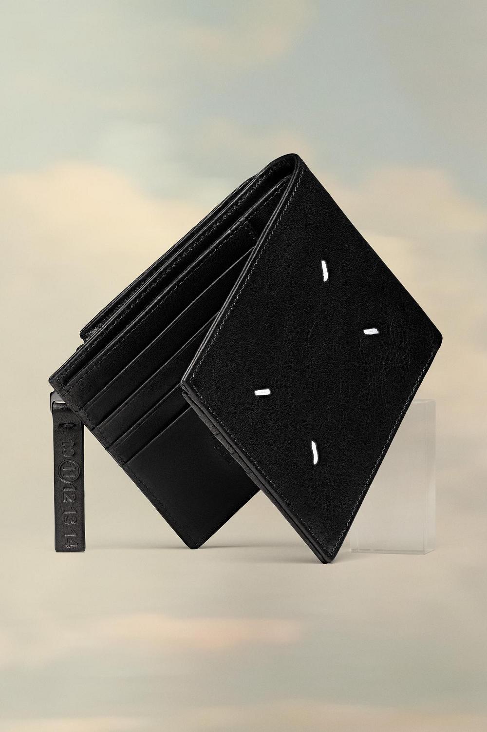 Black Maison Margiela Zip Wallet | AU_MM81053