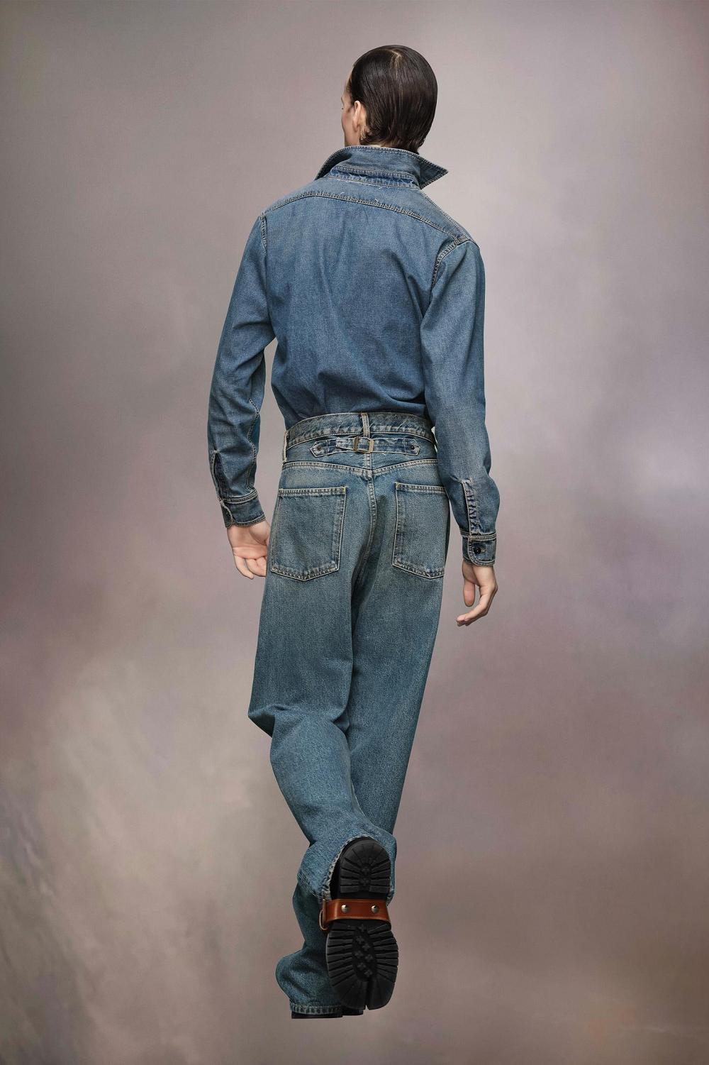 Blue Maison Margiela Denim Shirt | AU_MM29535