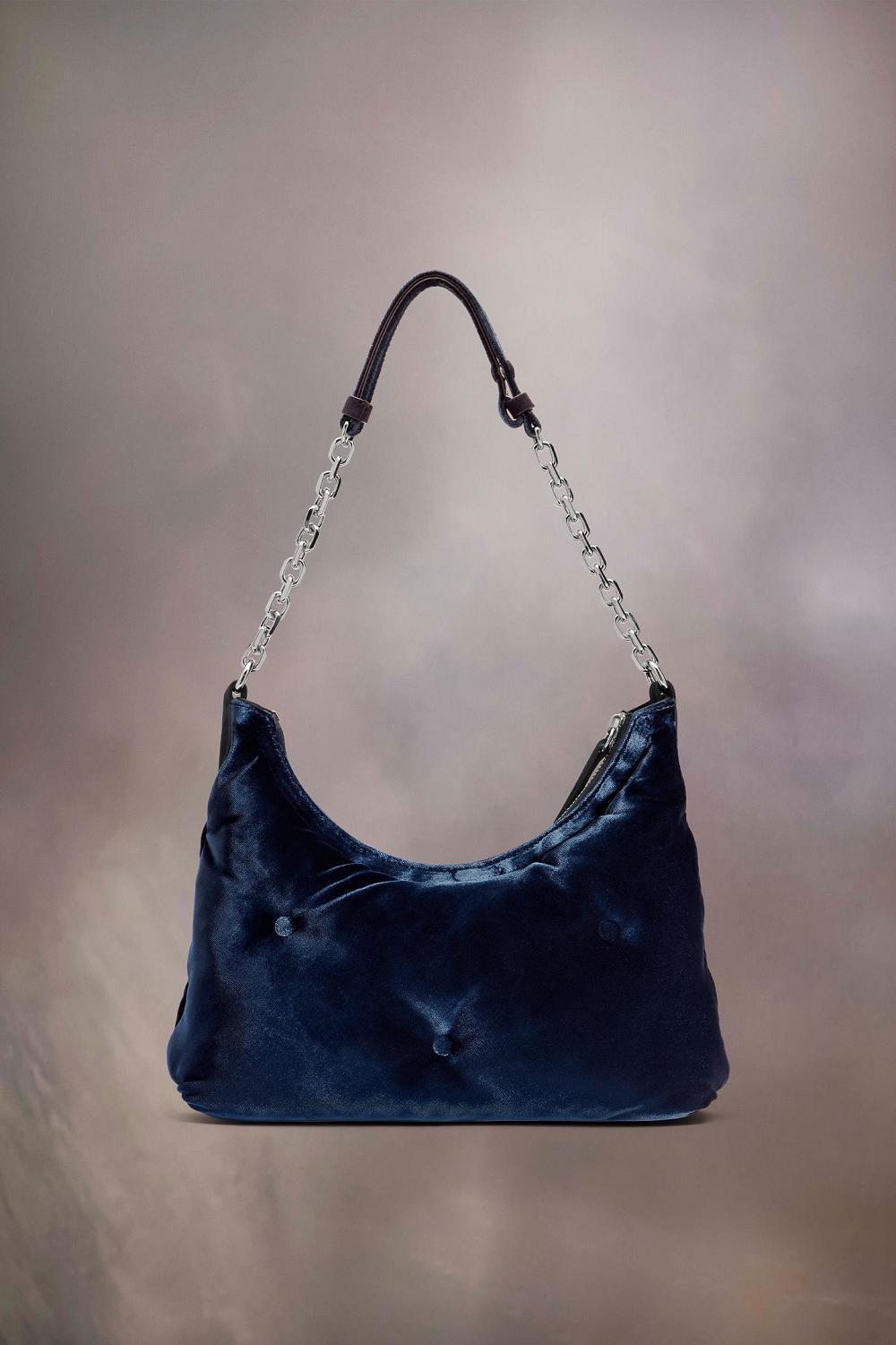 Blue Maison Margiela Glam Slam Hobo Small | AU_MM11250