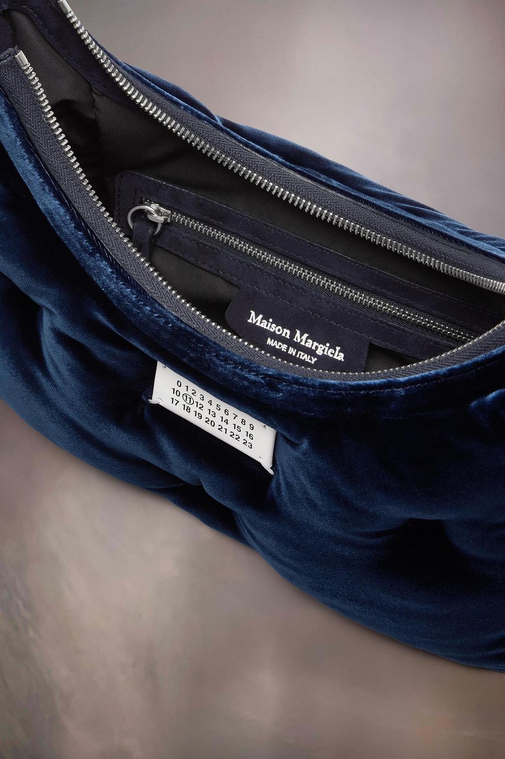 Blue Maison Margiela Glam Slam Hobo Small | AU_MM11250