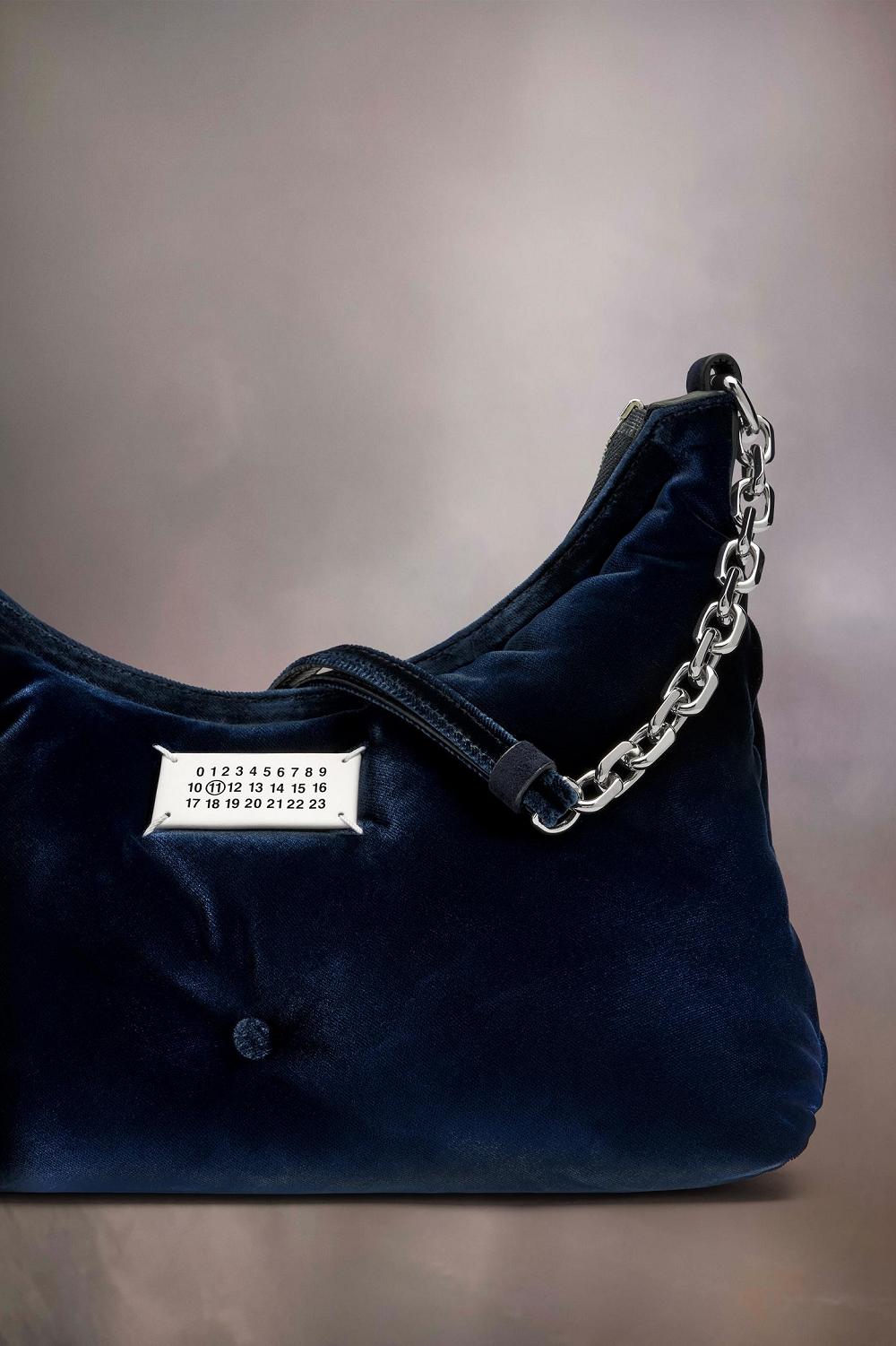 Blue Maison Margiela Glam Slam Hobo Small | AU_MM11250