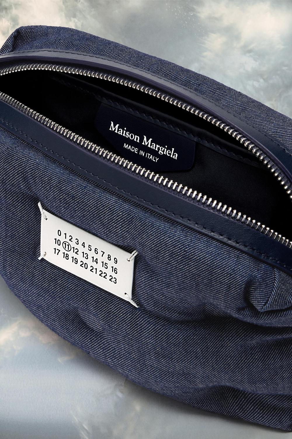 Blue Maison Margiela Glam Slam Sport On Body Bag | AU_MM19982