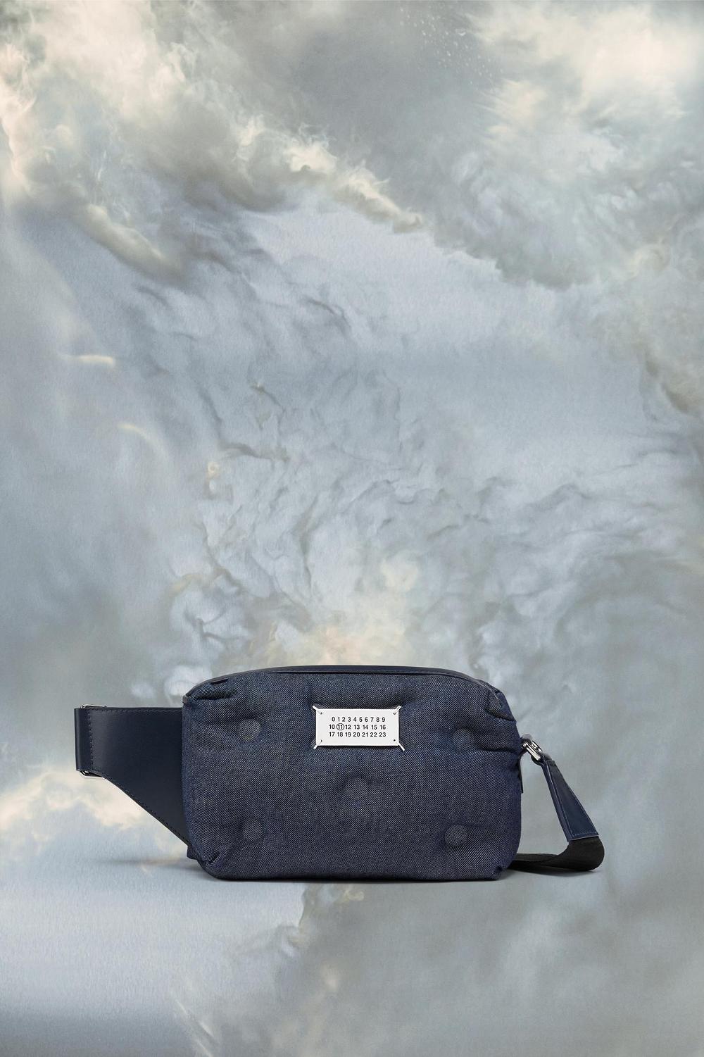 Blue Maison Margiela Glam Slam Sport On Body Bag | AU_MM19982